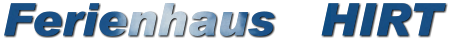 Ferienhaus   HIRT
